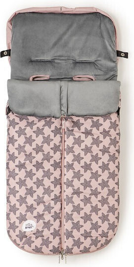 Interbaby Star Universal Kinderwagen-Fußsack Rosa