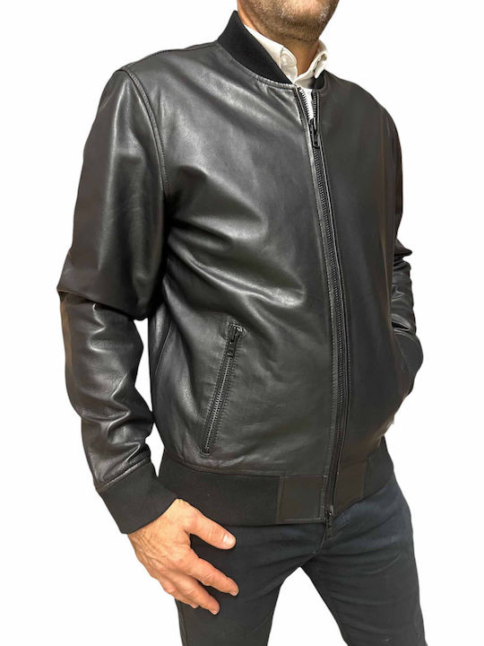 Lederjacke Jacke Schwarz