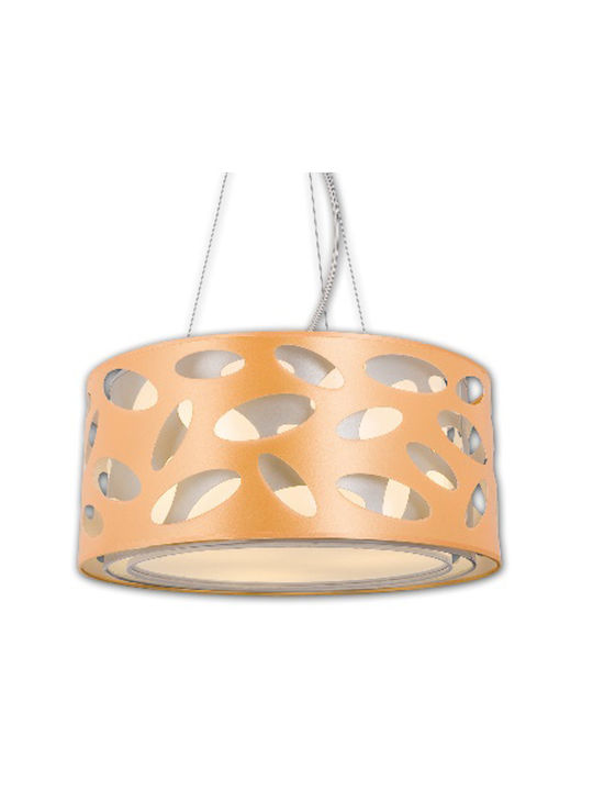 ARlight Pendant Light Beige with Socket E27 45x120cm