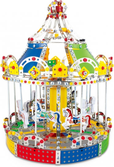 Anelixi Metal Construction Toy Carousel