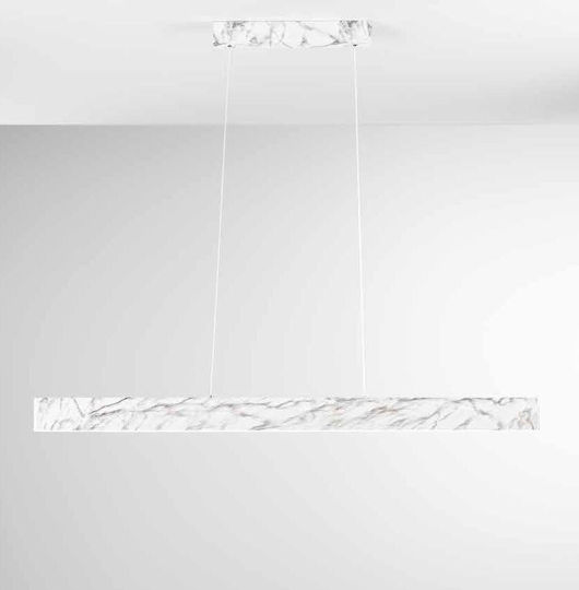 Fan Europe Navel LED Lumini Suspendate Alb 121.5x8x150cm Fan Europe Navel LED Lumini Suspendate Alb 121.5x8x150cm