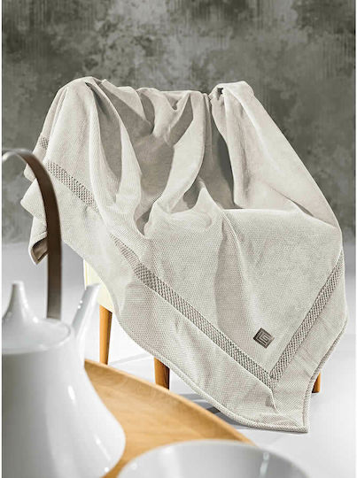 Guy Laroche Калъф За Възглавница Rubicon Флийс Бежов 42x42см