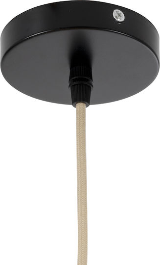 GloboStar Espargos Ceiling Light Beige Boho Grid with E27 Socket 70x70x35cm