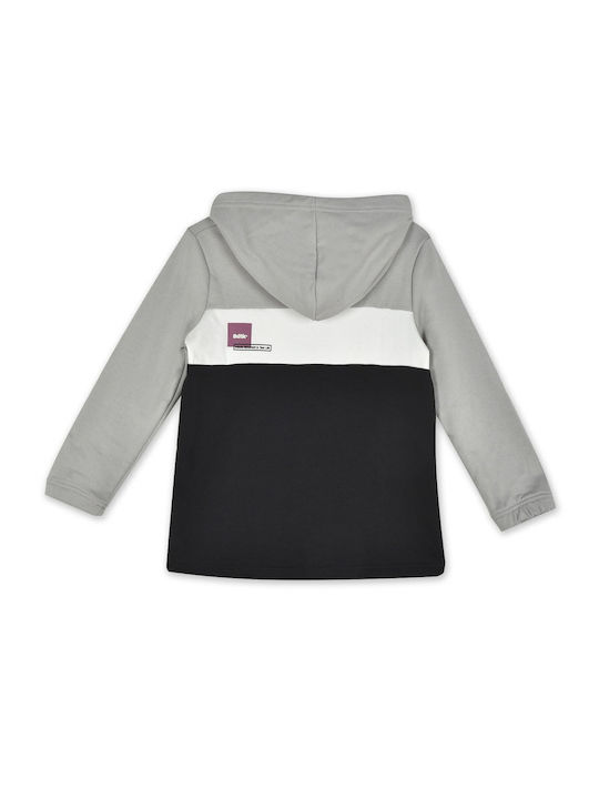 BodyTalk Kids Sweatshirt with Hood Steel