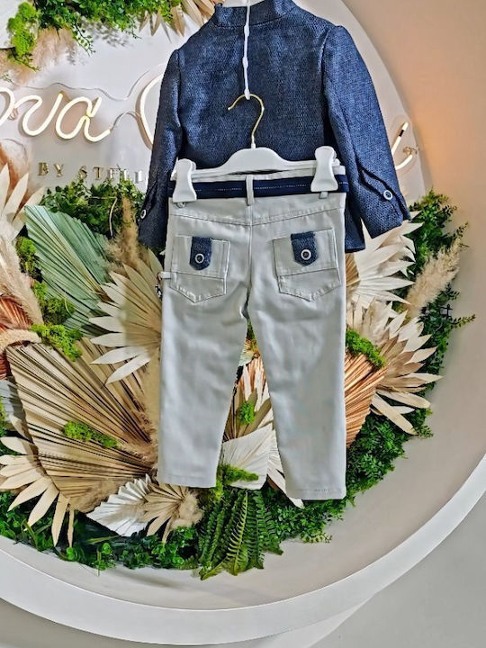 Stova Bambini Βαπτιστικό Κοστούμι για Αγόρι