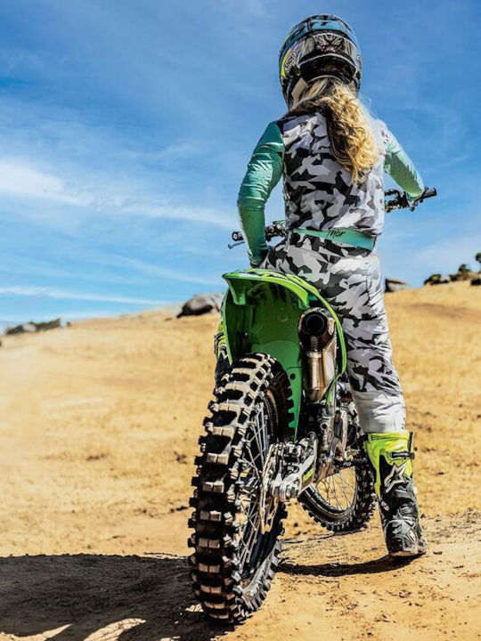 Thor Sportmode Women's Jersey Motocross Green