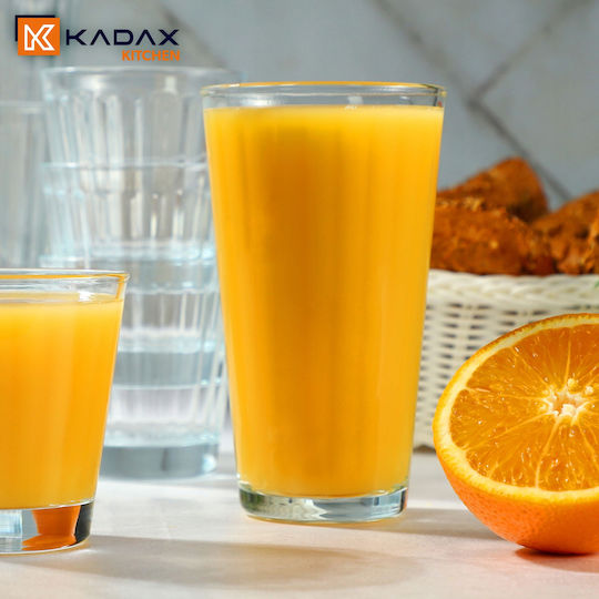Kadax Jug 1.1l + 6 Glasses 360ml Water Juice