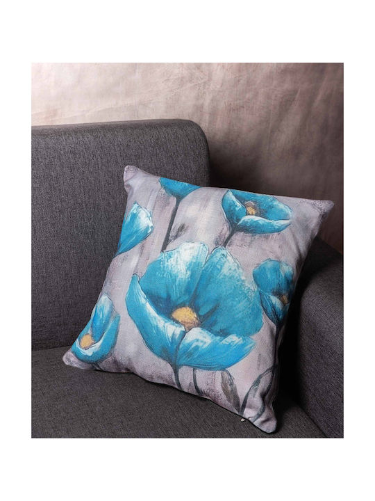 Silk Fashion Decorative Pillow Case Ks331 Multicolour 45x45cm.