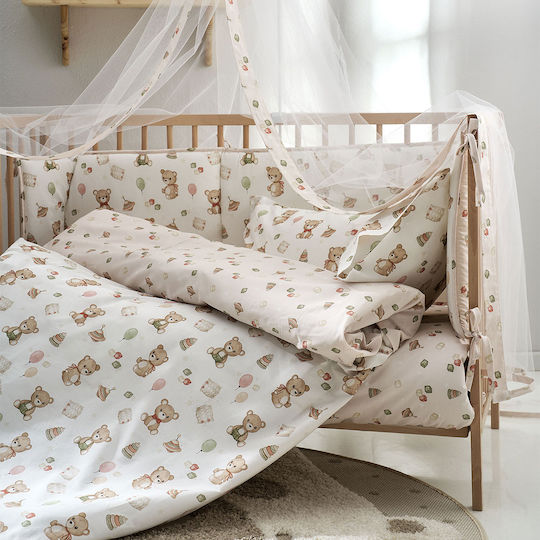 Vesta Home Berry Set Baby Quilt Beidseitig Baumwolle Berry 120x160cm