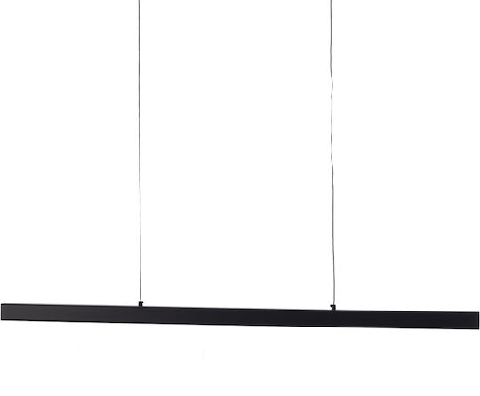 Artekko Lustră Suspendată Negru 120cm. Artekko Lustră Suspendată Negru 120cm.