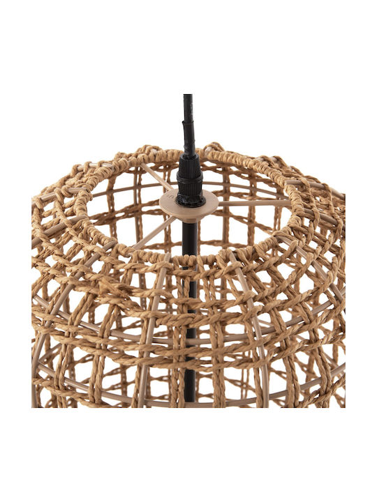 HomeMarkt Ceiling Light Beige with Rope for E27 Socket 25x100x100cm