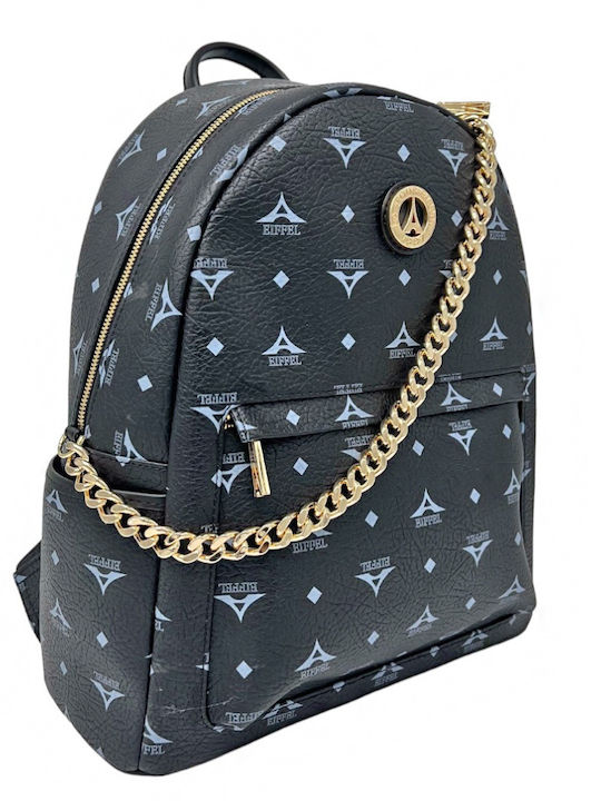 La tour Eiffel Women's Bag Backpack Black