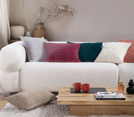 Nef-Nef Homeware Μαξιλάρι Καναπέ Visegrad από 100% Βαμβάκι 45x45εκ. Nef-Nef Homeware Μαξιλάρι Καναπέ Visegrad από 100% Βαμβάκι 45x45εκ.
