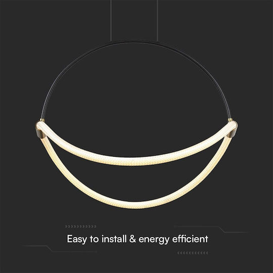 V-TAC Pendant Light White 50x16x170cm