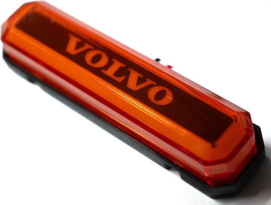 Lumină de volum laterală Ledneon 24v Volvo Portocaliu