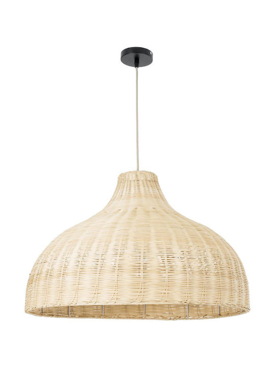 GloboStar Afuru Deckenleuchte Beige Boho Raster mit Lampenbirnensockel E27 60x60x40cm