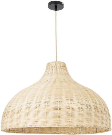 GloboStar Afuru Ceiling Light Beige Boho Grid with E27 Socket 60x60x40cm