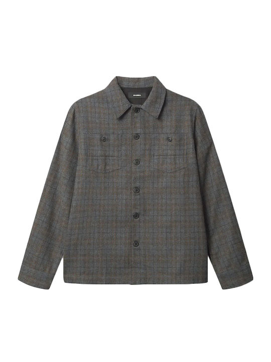 Gabba Clipper Overshirt Καφέ-μπλε
