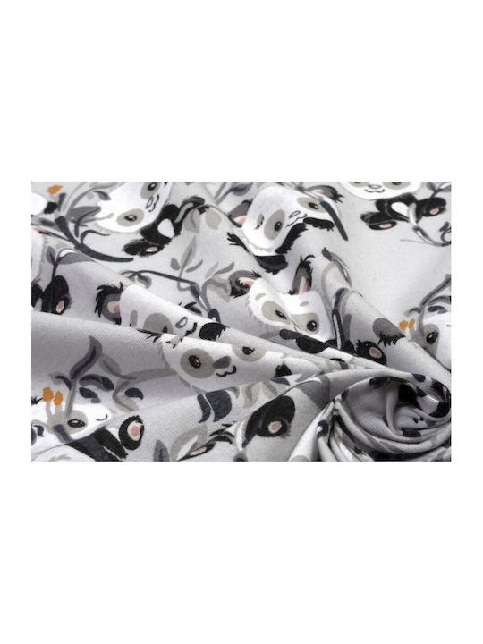 Dimcol Panda Πάπλωμα Κούνιας Πολύχρωμο 120x160cm