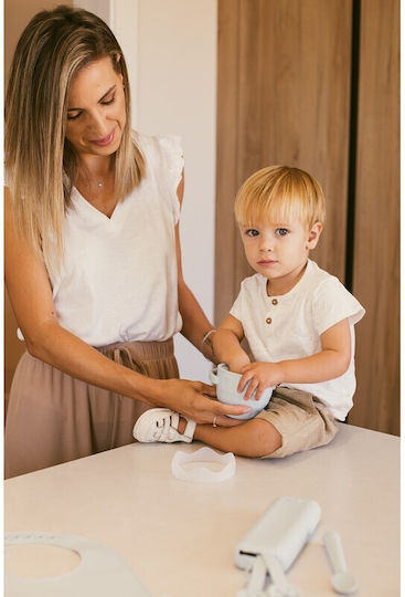 Interbaby Δοχείο Πράσινο από Σιλικόνη για 6+ μηνών
