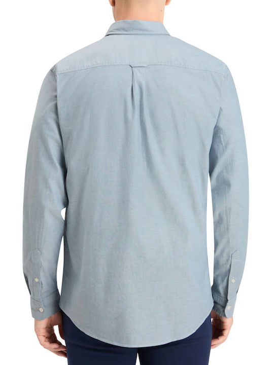 Scotch & Soda Long-sleeved Shirt Heritage Blue