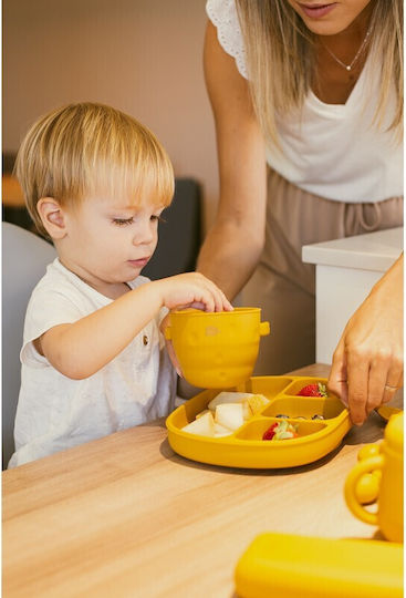 Interbaby Δοχείο Πράσινο από Σιλικόνη για 6+ μηνών