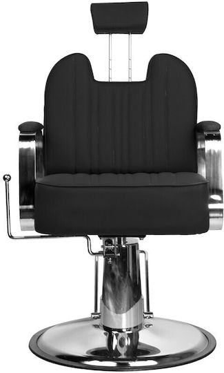 Barber Equipment Καρέκλα Barbier Schwarz mit verstellbarer Höhe