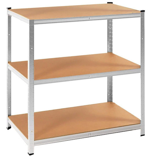 Springos Raft Dexion 90x30x180 cm Cu 5 Rafturi Rezistență Totală 875 kg