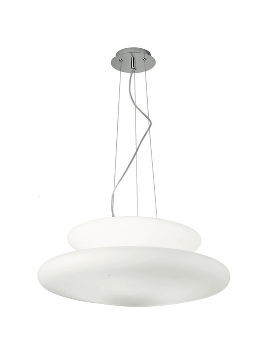 Ondaluce Pendant Light White 60cm