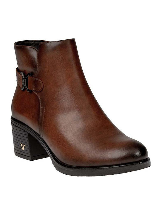 Stiefeletten Damen Braun