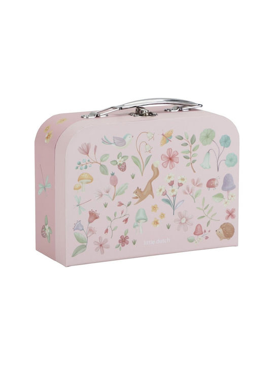 Little Dutch Διακοσμητικό Βαλιτσάκι Fairy Garden από Μέταλλο Ροζ