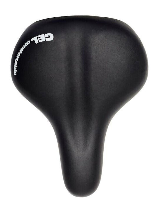 Dunlop Gel Black Bicycle Saddle City