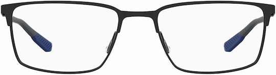 Under Armour Men's Metal Prescription Eyeglass Frame Black