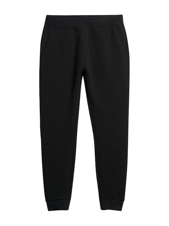M D2 Sweatpants with Elastic Black