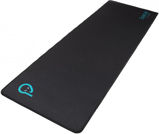 Gaming Mousepad Spacer Rubber Textile Material 900 x 300 x 3 mm Black