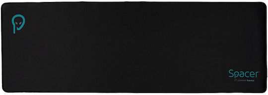 Gaming Mousepad Spacer Rubber Textile Material 900 x 300 x 3 mm Black