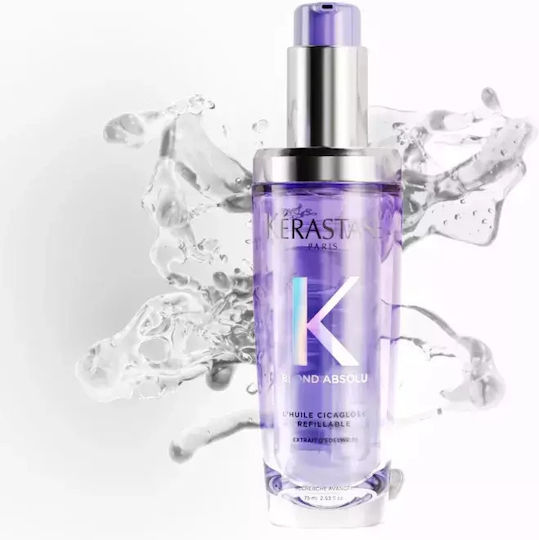 Kérastase Blond Absolu L'huile Cicagloss Moisturizing Oil Blonde Highlighted Hair Volume Ml 75