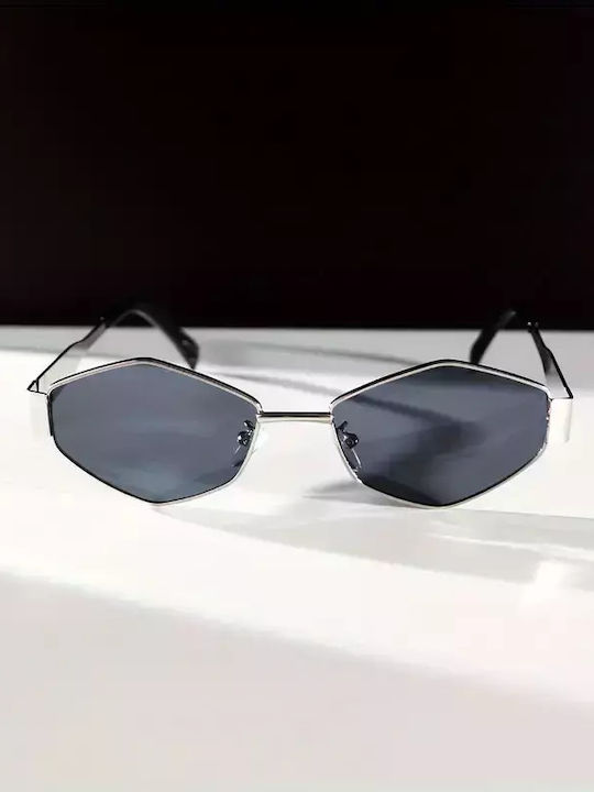 Women's Sunglasses with Multicolour Plastic Frame and Multicolour Mirror Lens G-11