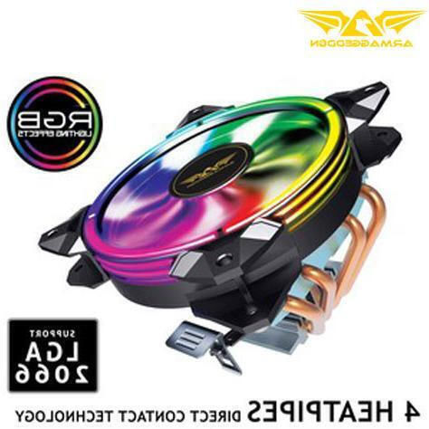 Armaggeddon AS2 Artic Storm 2 RGB R4 Ψύκτρα Επεξεργαστή για Socket 2066