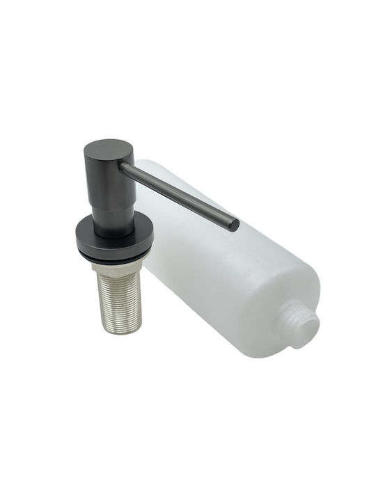 Naron Εντοιχιζόμενο Dispenser Κουζίνας Μεταλλικό Γκρι 350ml