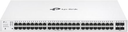 TP-LINK FS352GP v1 Managed L2 PoE+ Switch με 48 Θύρες Gigabit (1Gbps) Ethernet και 4 SFP Θύρες