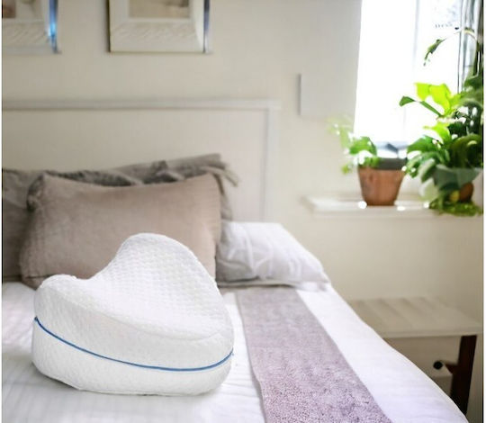 Orthopedic Pillow Wedge Legs Between Knees White Without Strap