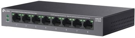 TP-LINK LS108GP Unmanaged L2 PoE+ Switch with 8 Gigabit (1Gbps) Ethernet Ports