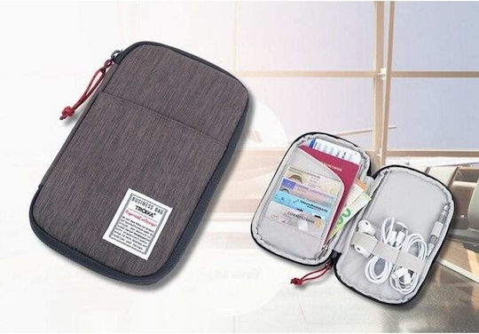 Troika Cable Bag Gray (BBG66/GY) 1pcs