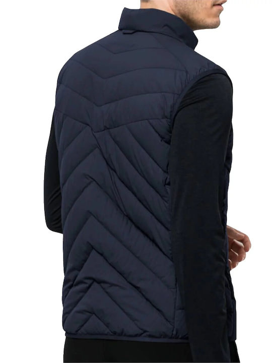 Jack Wolfskin Sleeveless Jacket Navy Blue