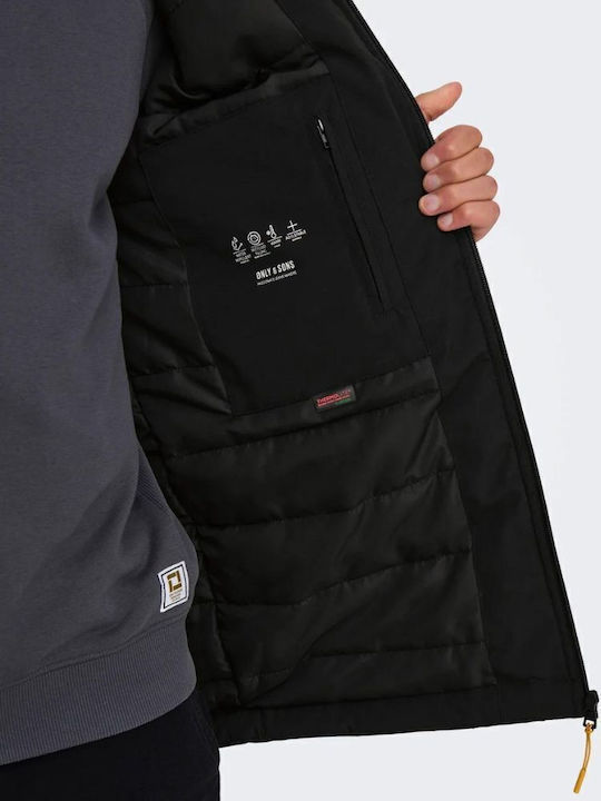 Winter Jacke Parka Black