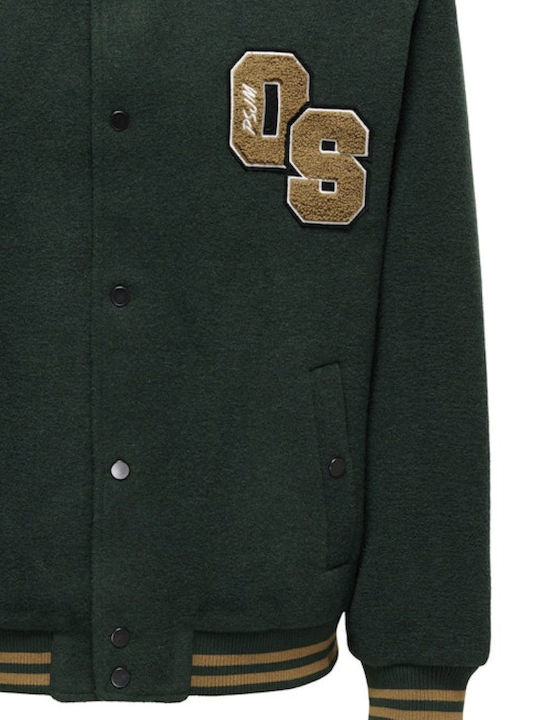 College Jacket D.k Green