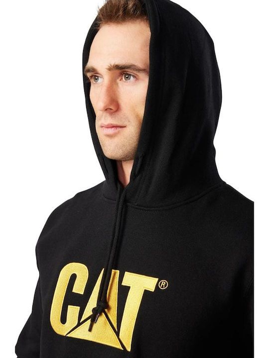 Sweatshirt mit Kapuze Schwarz
