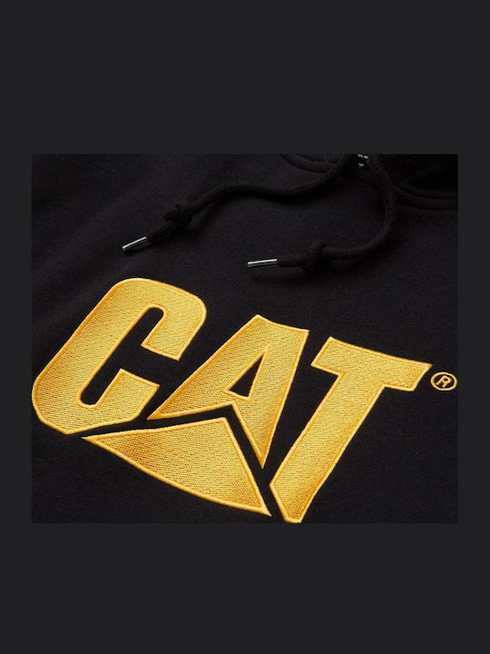 Sweatshirt mit Kapuze Schwarz