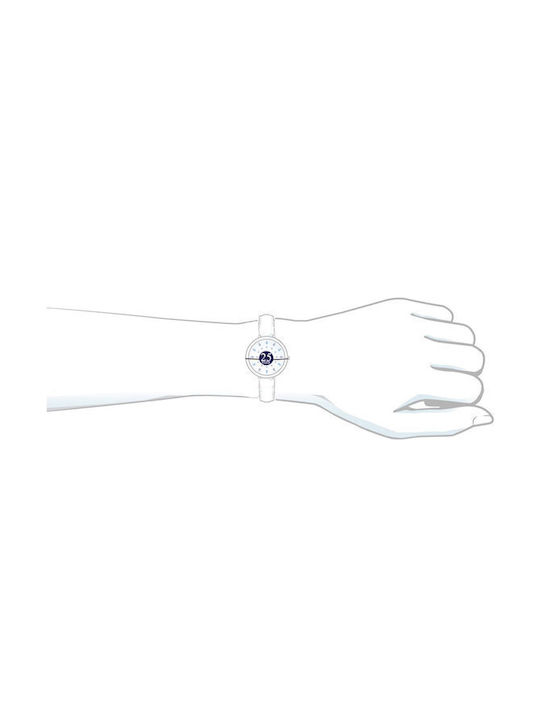 Certus Joalia Crystals Watch with Silver Metal Bracelet